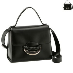 Chloe Kattie Medium Crossbody Leather Shoulder Bag Beige